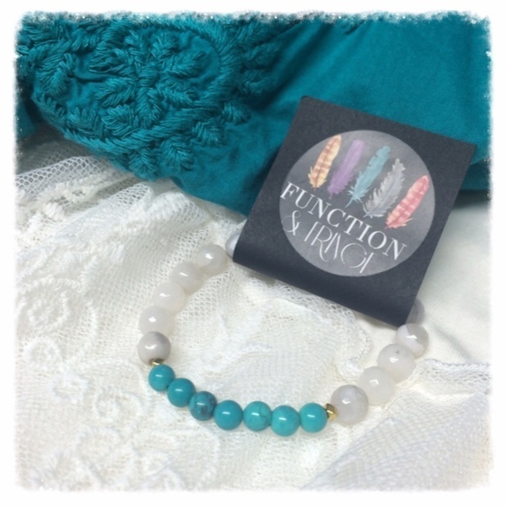 All Natural Semi Precious Stone Bracelet